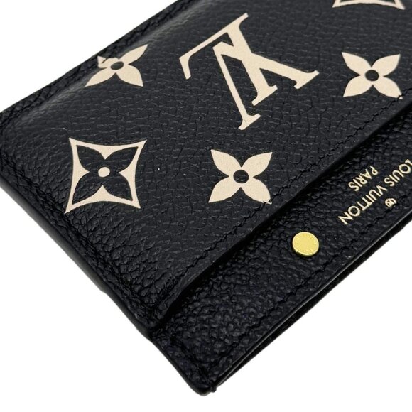 Louis Vuitton  Monogram Empreinte Leather Card Holder Bicolor - Picture 5 of 11